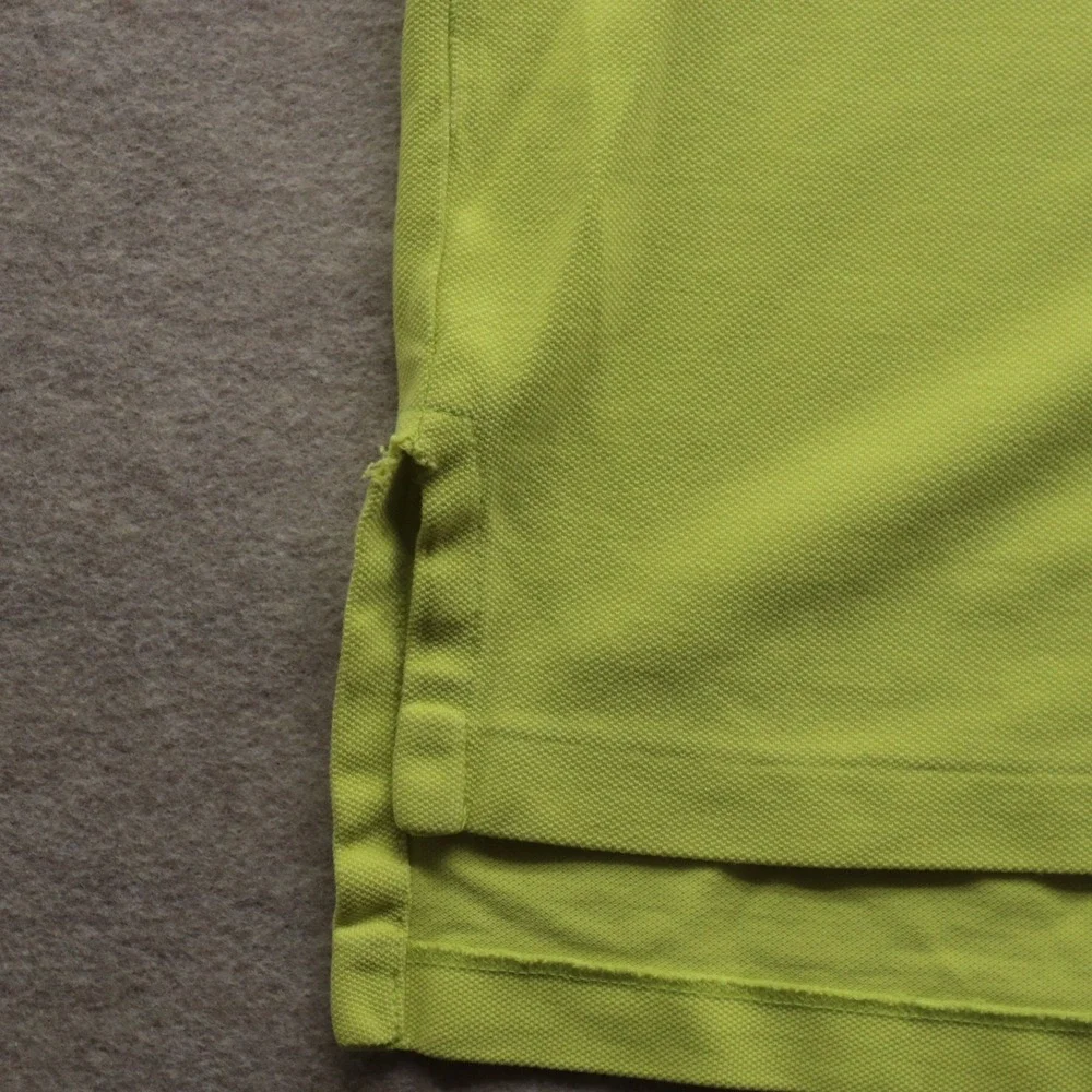 Polo Ralph Lauren Shirt XL Classic Fit Modern Lime Green Pique Pony Logo